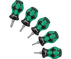 WERA Stubby Set TX 1 atsuktuvų rinkinys