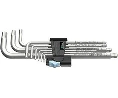 Šešiakampių L-Formos raktų rinkinys Wera Wera HEX INOX 1,5-10mm, 9vnt