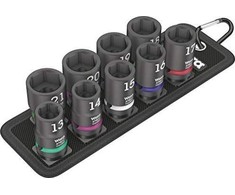 WERA Belt C Impaktor 1 lizdų komplektas