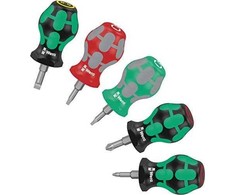 Wera Wera Stubby rinkinys 3 - Screwdriver nustatytas