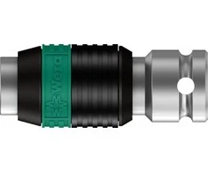 Adapteris 1/4" antgaliams su greita fiksacija Wera Zyklop, 1/4" tvirtinimas