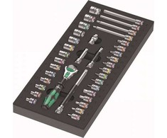 Wera Wkładka Piankowa ZYKLOP 1/4'' 8000 A, SET 1, 37CZ. (1 KPL)