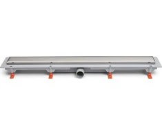 Werit-P JOMOTech EXCLUSIVE pakuotė 40 / Linijinis nutekėjimas 850 mm / Dvipusis FLIS dangtelis / WERIT kilimėlis 175-30850400-00