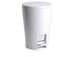 Tatay Bathroom pedal bucket 5L Diabolo baltas