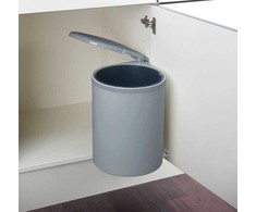 Wesco šiukšliadėžė Šiukšlių dėžė su durelių atidarymu RONDO 13l pilka Wesco