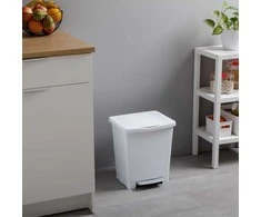 Wesco Tatay Pedalų kaušas Millenium 23 l baltas