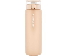 Gertuvė Wessper ActiveMax stiklinis buteliukas 680 ml smėlio spalvos