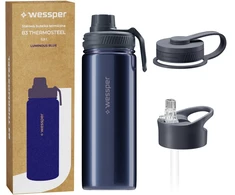 Wessper Termosas B3 THERMOSTEEL Metalic Mėlyna 500 ml (WES266-MB-500)