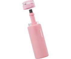 Gertuvė Wessper stiklinis buteliukas ActiveMax 680ml rožinis