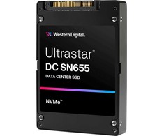 Sandisk Western Digital Dysk serwerowy WD DC SN655 3.84TB 2.5'' PCI-E x4 Gen 4 NVMe (0TS2467)