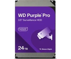 Vidinis Kietasis Diskas - Western Digital Violetinė Pro 24 TB 7200 RPM 512 MB 3.5" „Serial ATA III“