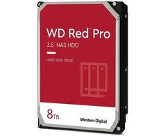 Western Digital WD Raudona Pro 8TB 6Gb/s SATA HDD 3.5col