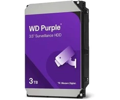 Western Digital Violetinė internal hard drive 3 TB 5400 RPM 128 MB 3.5" Serial ATA III