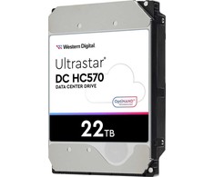 Western Digital Serverio diskas WD Ultular ar DC HC570 22TB 3.5 "SAS-3 (12Gb / s) (0F48052)