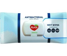 Drėgnosios servetėlės Ruta Selecta, 1 sl., 120 vnt.