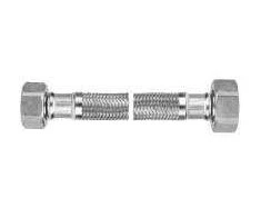 Jungiamoji žarna Ferro Plieninė pinto plieno žarna 3/4" NN L-50cm PWS63