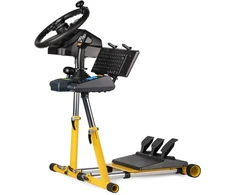 WheelStandPro Ratų stovas „Pro“ ūkio sunkvežimiui, geltonas