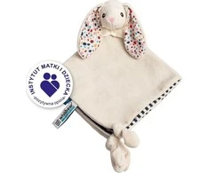 Whisbear DouDou pledas, mielas zuikutis Balta