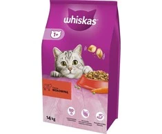 Whiskas Suaugusieji Sausas maistas suaugusiems jautiena katė 14kg