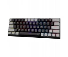 Klaviatūra White Shark Baltas Shark Wakizashi-2 juodas-pilkas US red switch