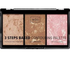Wibo 3 Steps Baked kontūravimo paletė, 10 g
