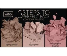 Wibo 3 Steps To Perfect Face Contour Palette Light, 10 g
