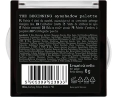 Wibo The Beginning Eyeshadow Palette paleta cieni do powiek 6g