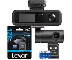 70mai T400 3 kanałowa + Karta Lexar 128GB