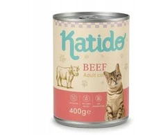 KATIDO jautiena – šlapias kačių maistas – 400g