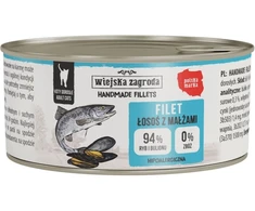 Wiejska Zagroda Konservai katei Handmade fillets Łosoś su małżami (dorosły) 70g