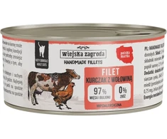 Wiejska Zagroda Konservai katei Handmade fillets Kurczak su wołowiną (dorosły) 70g