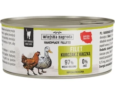 Wiejska Zagroda Konservai katei Handmade fillets Kurczak su kaczką (dorosły) 70g