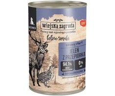 Wiejska Zagroda Miško skoniai su elniais ir putpelėmis 400g