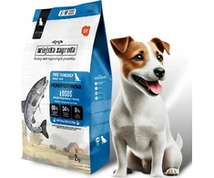 WIEJSKA ZAGRODA Monoprotein lašiša - dry dog food - 2kg