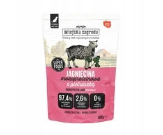 Šunų Maistas - WIEJSKA ZAGRODA Monoproteininis Aviena 500g Be Glitimo