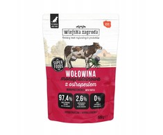 Šunų Maistas - WIEJSKA ZAGRODA Monoprotein jautiena Wet 500g