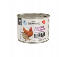 Wiejska Zagroda Konservai katei Przepiórka su kurczakiem (dorosły) 180g