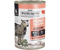 RUEJSKA ZAGRODA Puppy Monoprotein ėriena - šlapias šunų maistas - 400g