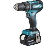 Makita gręžtuvo DHP485RF3J 18 V 3 x 3 Ah baterija