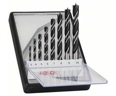 Grąžtas Bosch 8 gražtu kompl.medžiui Robust Line 3/-/10mm