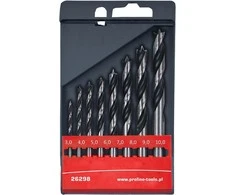Grąžtas Medienos grąžtų rinkinys 3-10 mm 8gb Proline