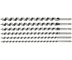 Grąžtas VOREL medienos grąžtų rinkinys, 6 vnt. / 460 mm, 10–20 mm, 22466