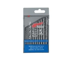 Modeco grąžtas metaliniam HSS cilindriniam 1,5 2 4,5 4 5,5 5 3 2,5 3,5 4,2 6 3,2 6,5 mm rinkinys (MN-60-906)