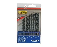 Modeco grąžtas metaliniam HSS cilindriniam 2 7 4,5 4 5,5 5 3 2,5 3,5 6 6,5 7,5 8 mm rinkinys (MN-60-933)