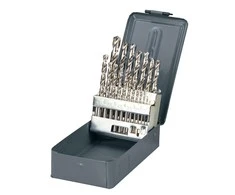 Grąžtas Metalo gręžimo rinkinys HSS-G 1-10 mm 19gb Proline