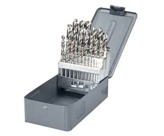 Grąžtas Wiertła Metalo grąžtai HSS DIN338, šlifuoti, 25 vnt. (1-13 mm), prolinas