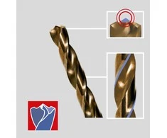 Smart Išmanusis HSS grąžtas metalui, cilindrinis 6mm 10vnt (24-060)