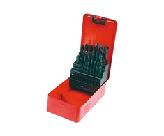 Metalinis grąžtas Top Tools HSS cilindrinis 1,5 2 7 4,5 4 5,5 5 1 3 2,5 3,5 6 ​​10 10,5 11 11,5 12 12,5 13 6,5 7,5 8 8 5 9 53,5 mm komplektas
