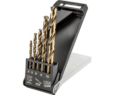 Grąžtas Grąžtų komplektas GRAPHITE HSS-Co 4.0 - 10 mm, 5 vnt.