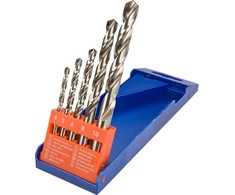 Grąžtas Gręžtuvas Verto metalo HSS cilindro 4 5 6 10 8mm rinkinys (60H000)